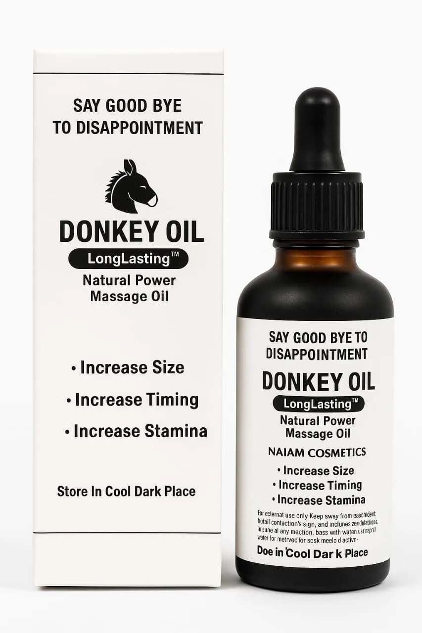 Donkey Oil - Natural Power Massage Oil