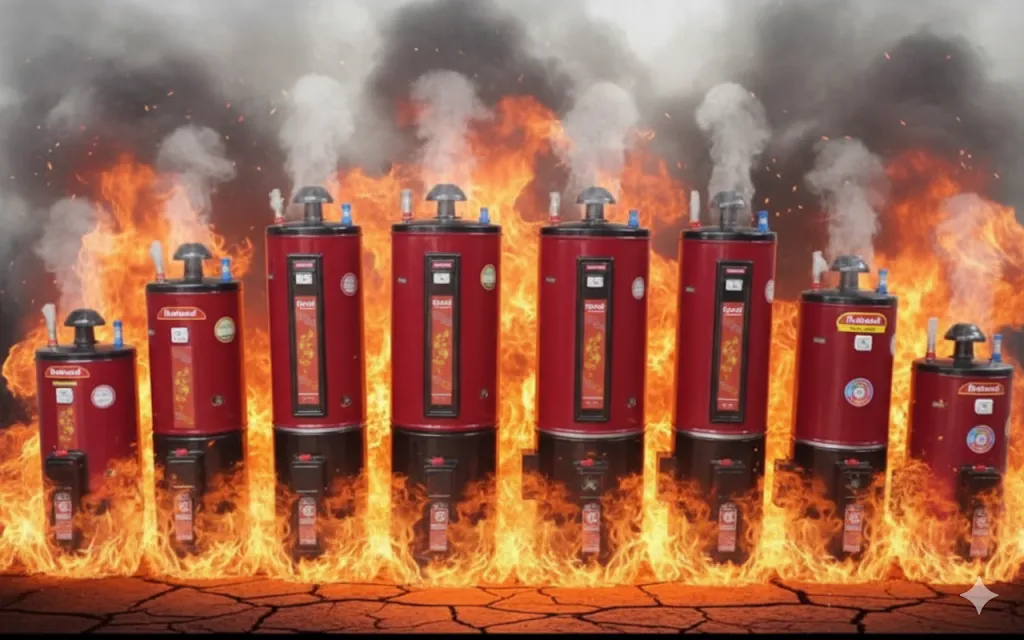 Conventional Water Heater 55 Gallon Electric + Gas