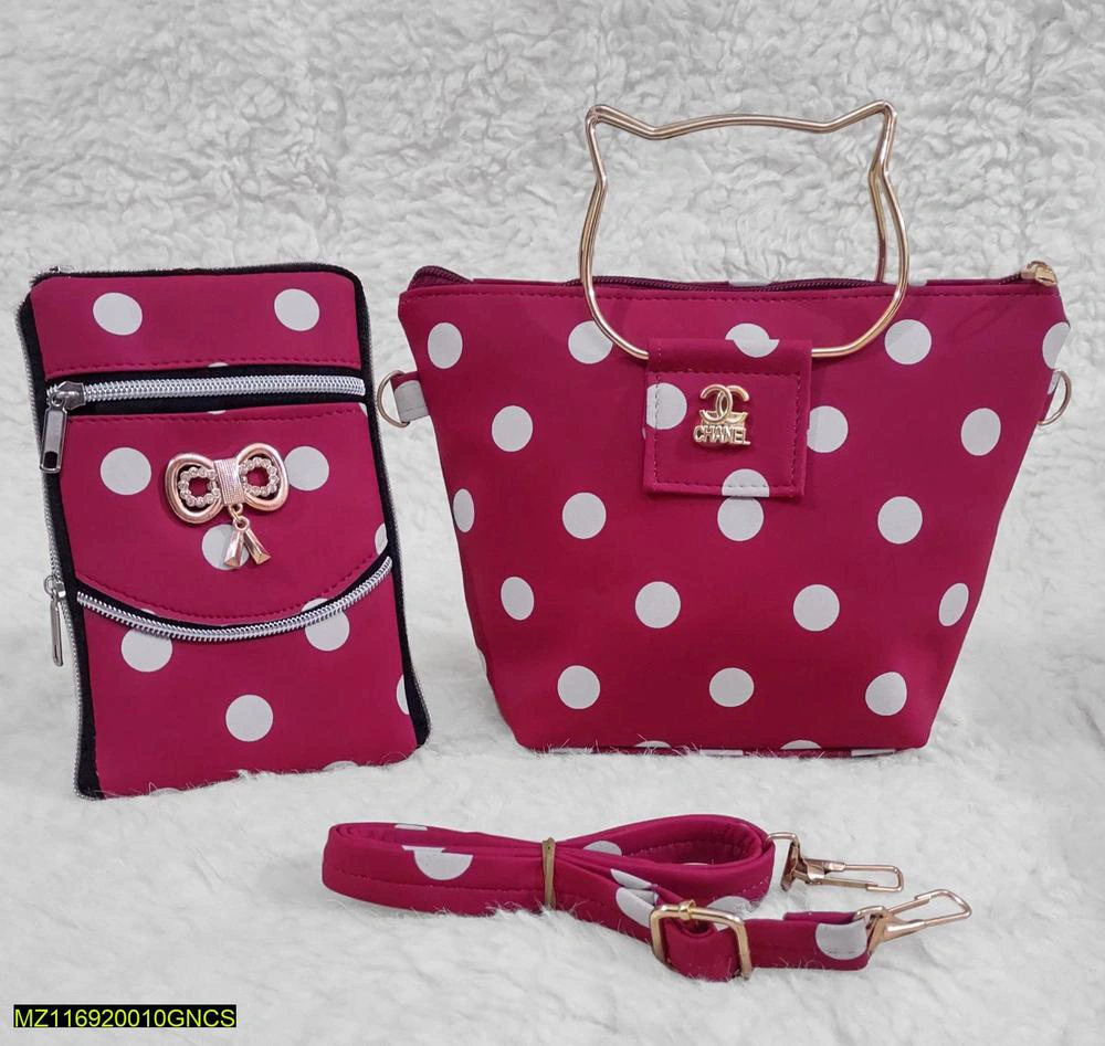 Hand Bag with Mobile Pouch