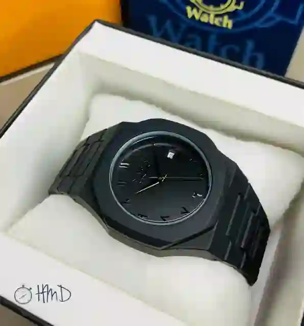Black Aura Watch without Date & With Date