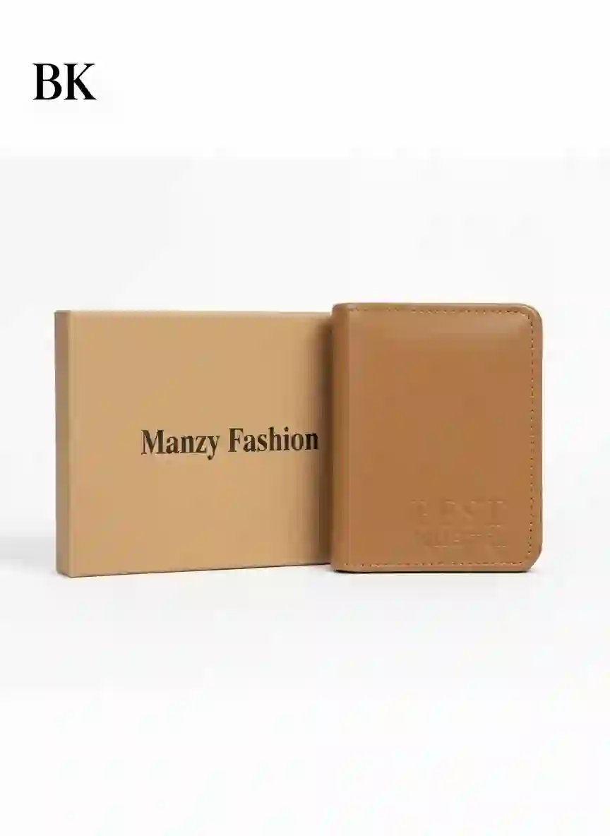 BK Slim Leather Wallet For Men's in Magnetic Lock With Box