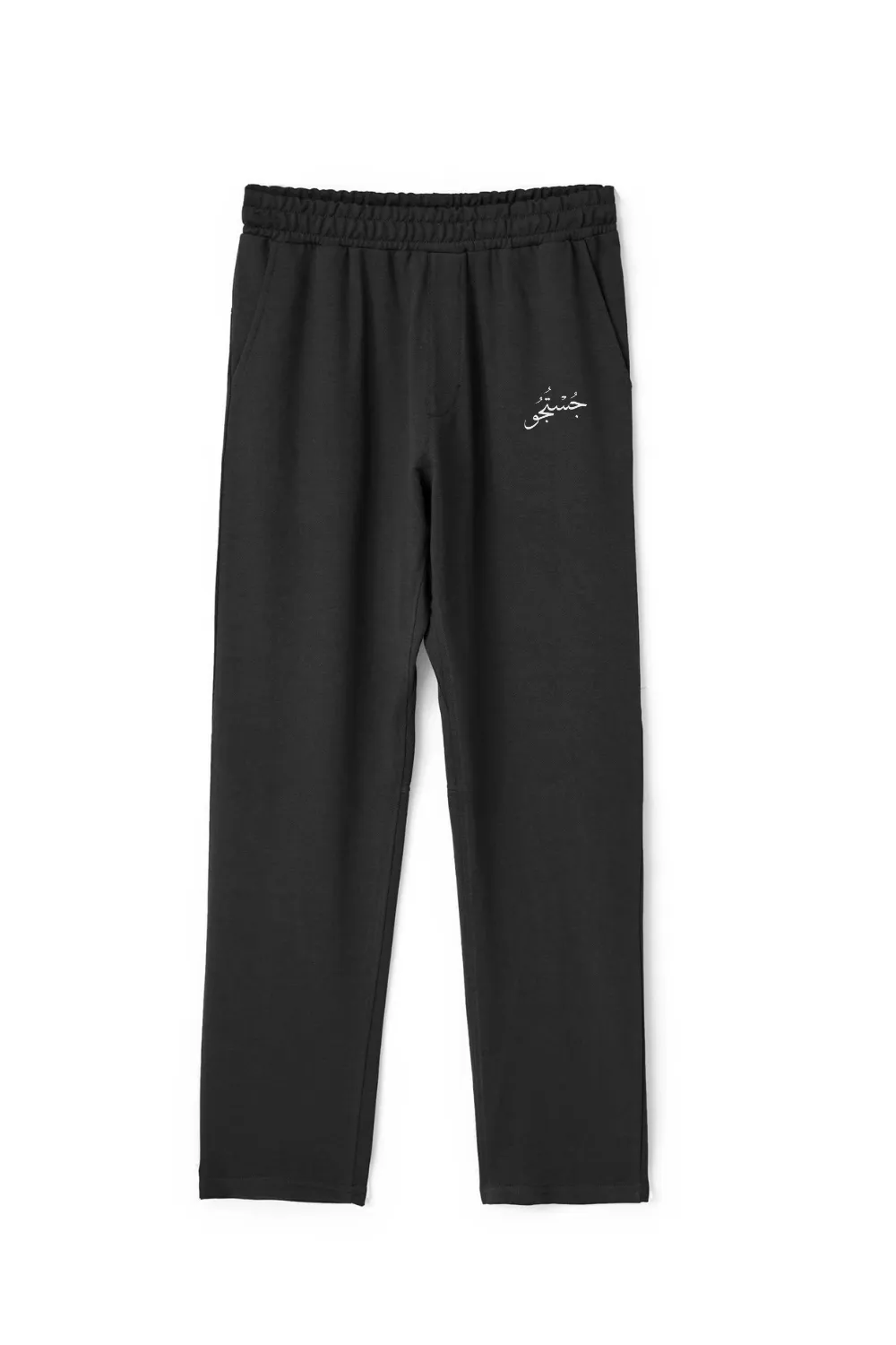 BLACK STRAIGHT FIT TROUSER