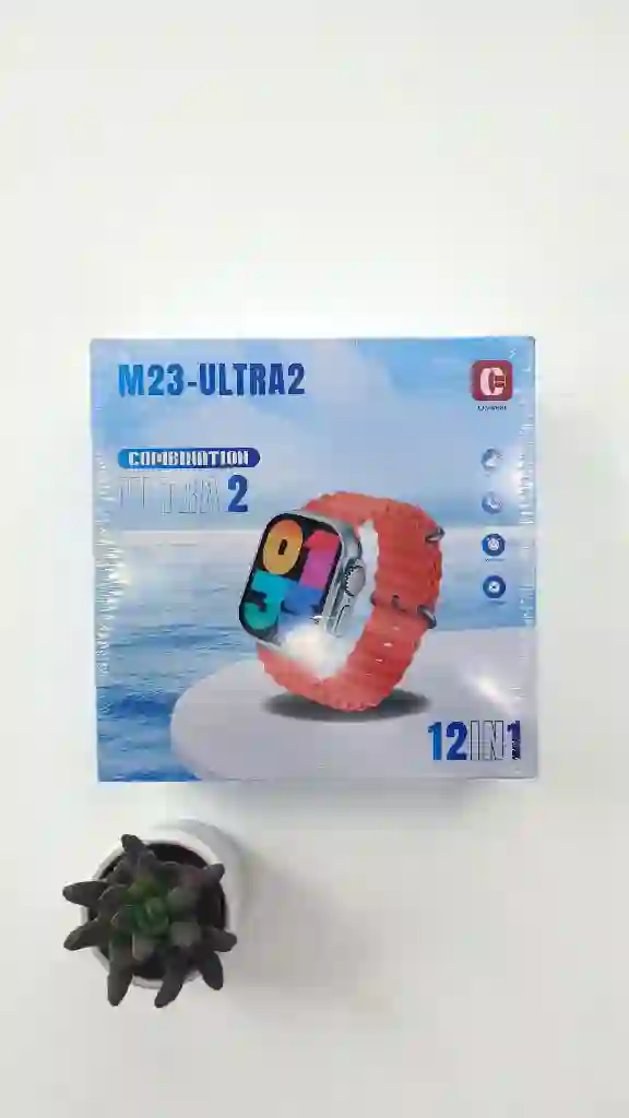 M23 Ultra 2 Smart Watch | 12-in-1 Function | Bluetooth Calling | AMOLED Display | Fitness & Sports Tracker

💰 Price: Rs. 2,600
🏪 Sold by: Tech by Hadi