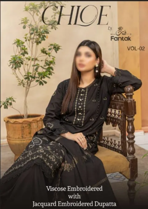 LUXURY  VISCOSE EMBROIDED