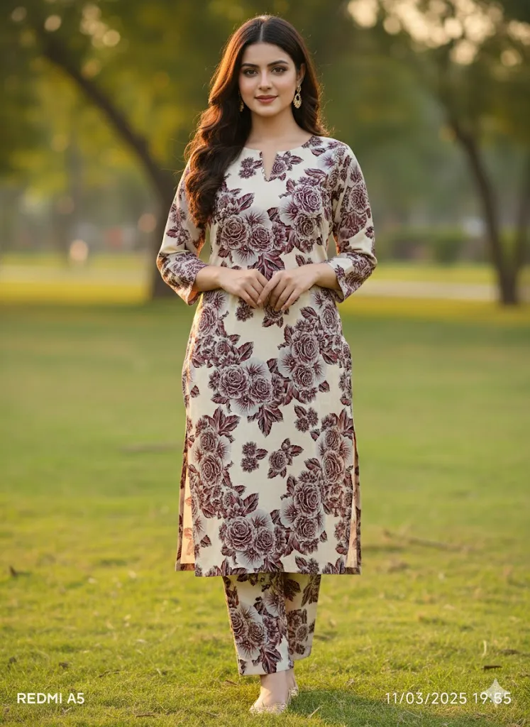 Cambric Cotton 2PC | Zamzam Fabric
