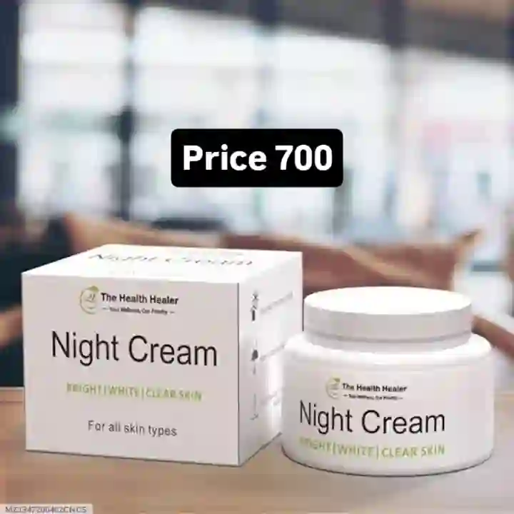 Number one night cream  all skin types