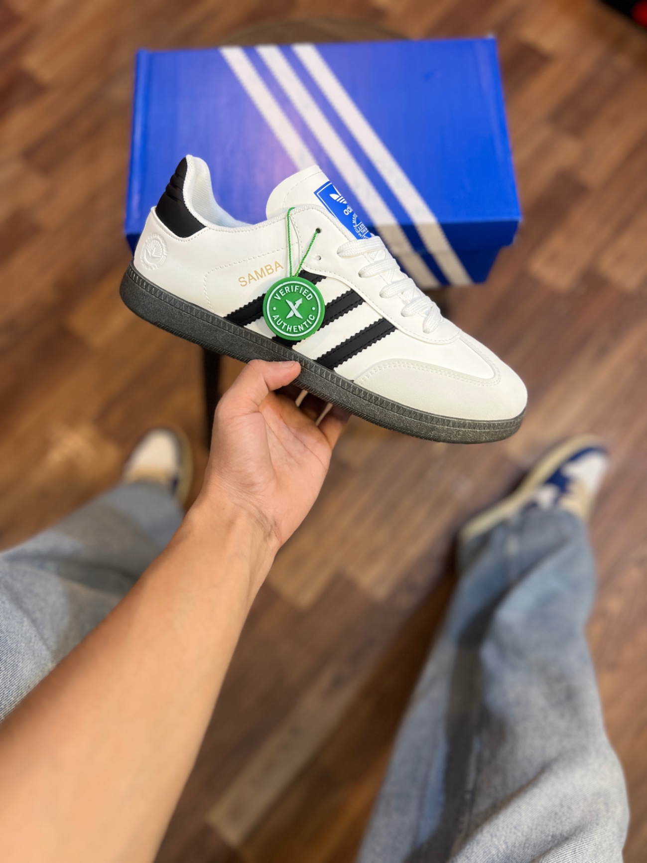 adidas gazelle silver green womens adidas Samba OG 'Cloud White/Collegiate Green'