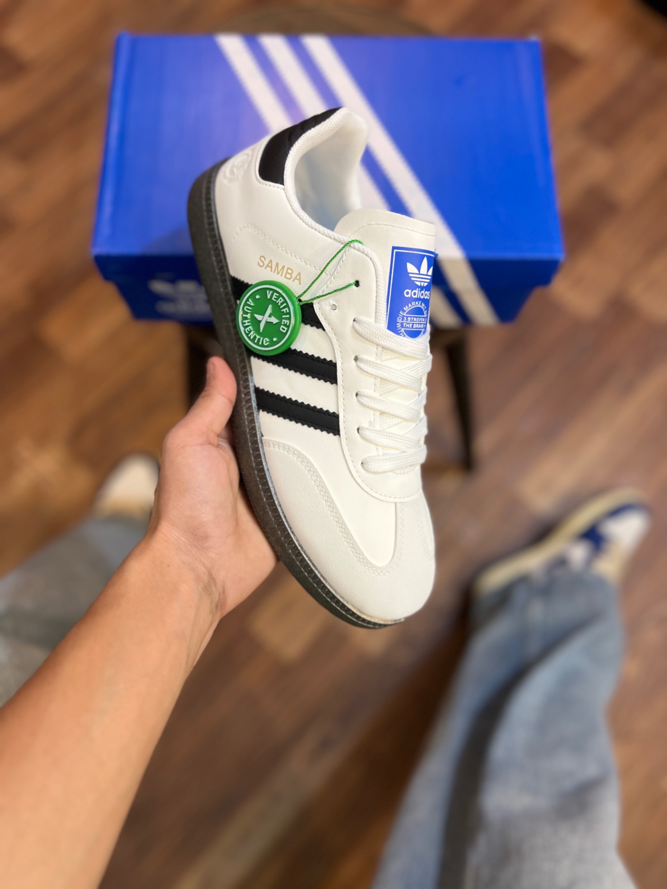 Adidas Samba OG Cloud White ( Standard Batch) | Kickback