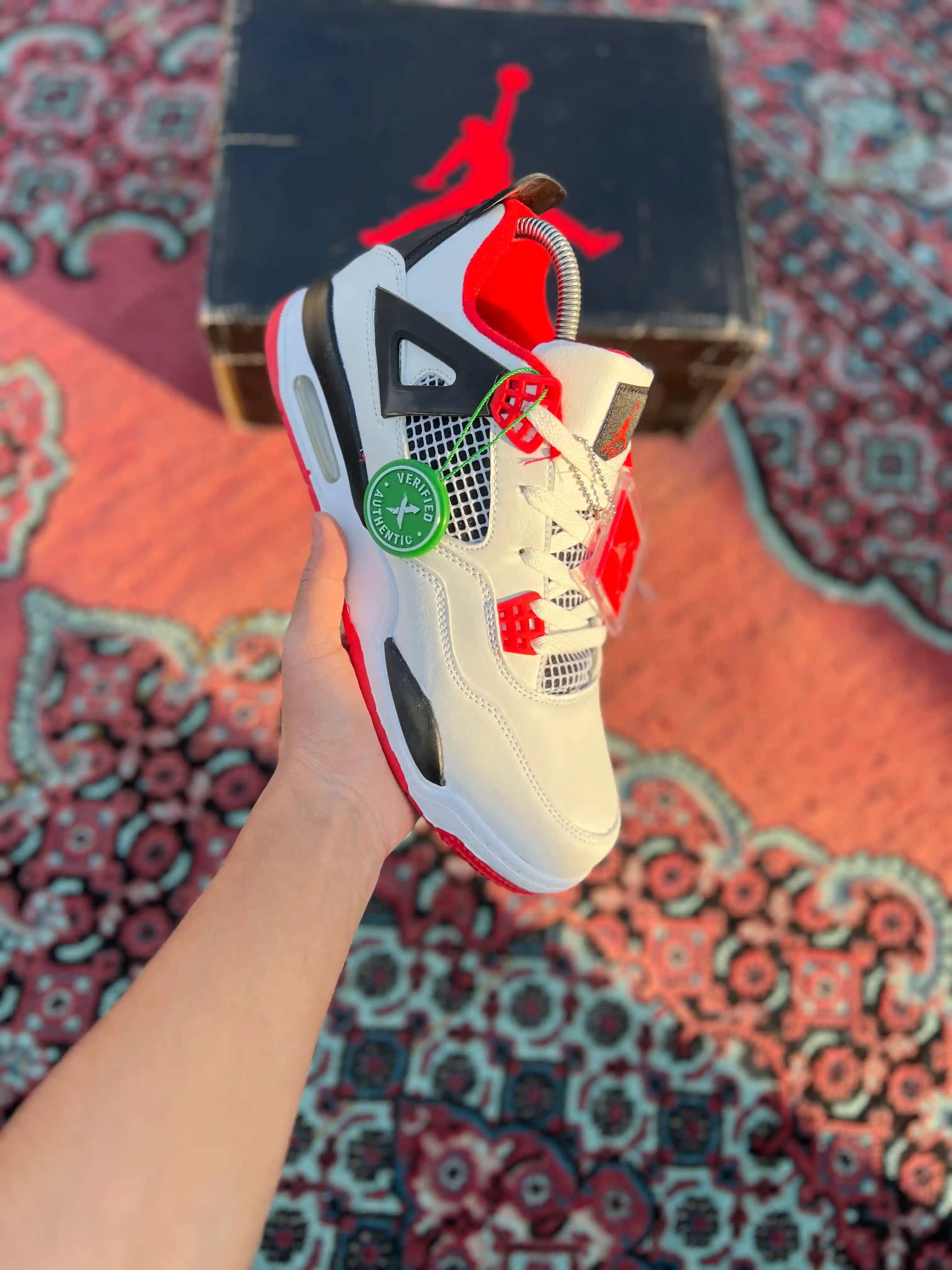 Jordan 4 Retro Fire Red 🔥