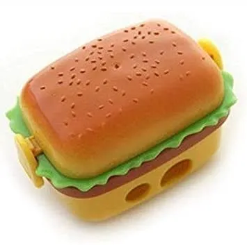 Pencil Sharpener - Hamburger Shape Pencil Sharpener (1 pcs)