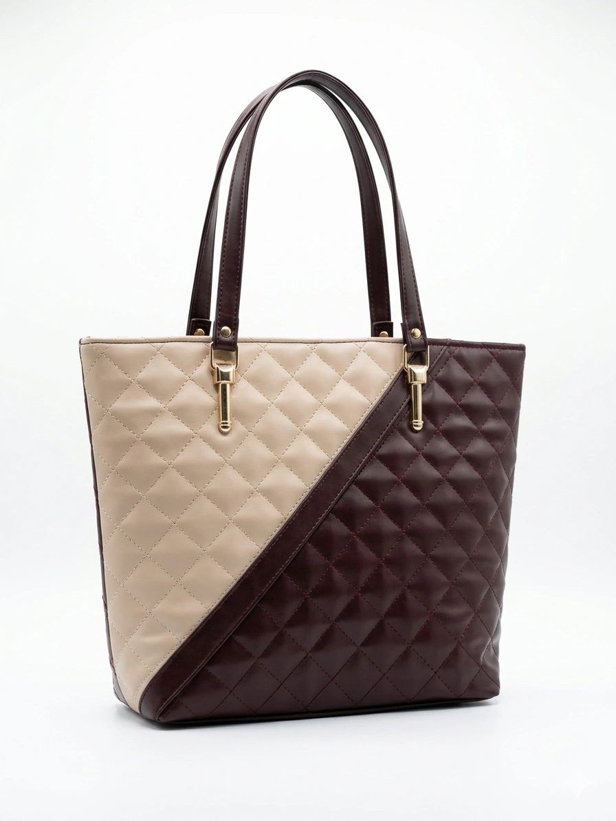 Two Tone Tote Bag