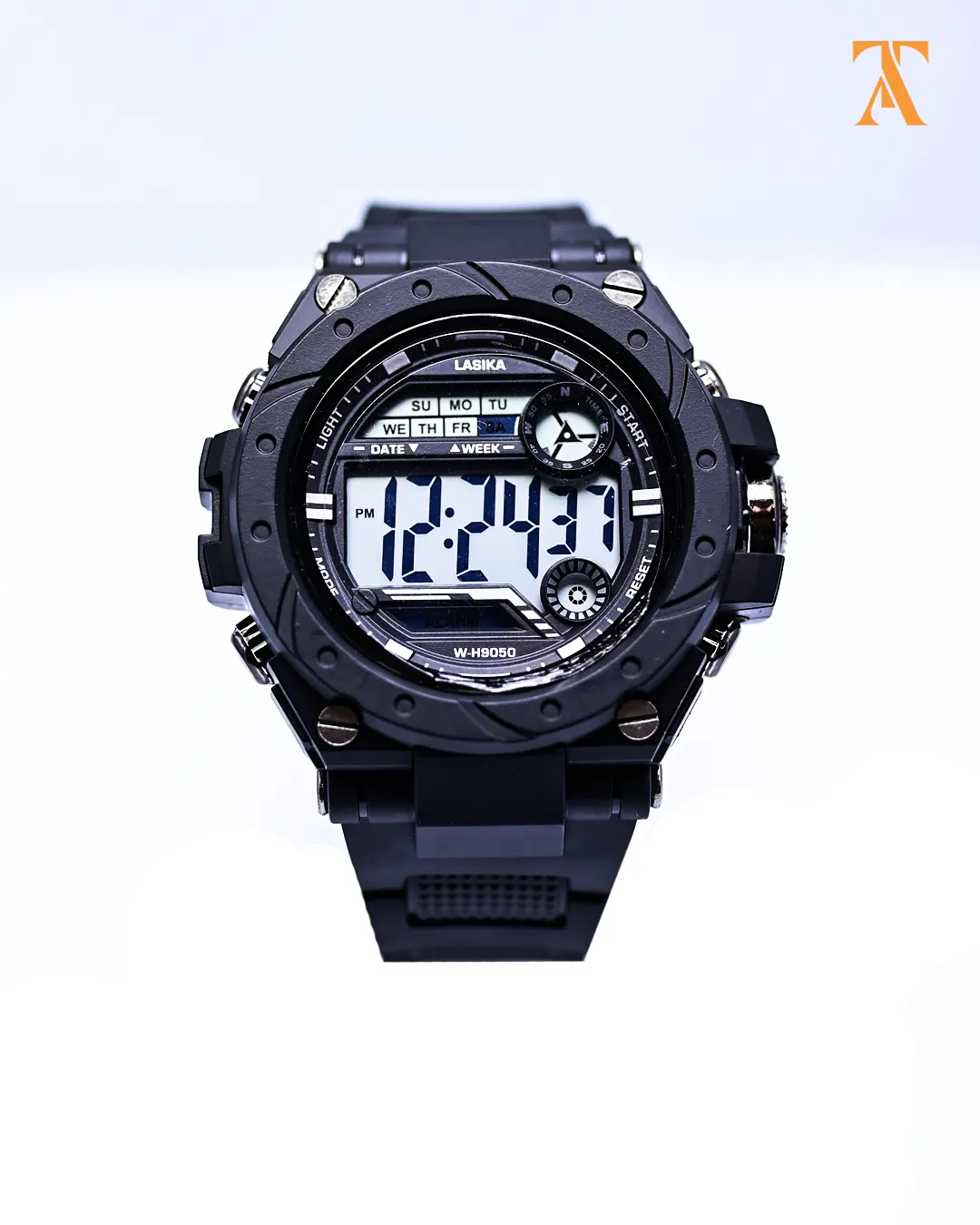 Lasika AA-C Digital Sports Watch – Waterproof | LED Displ