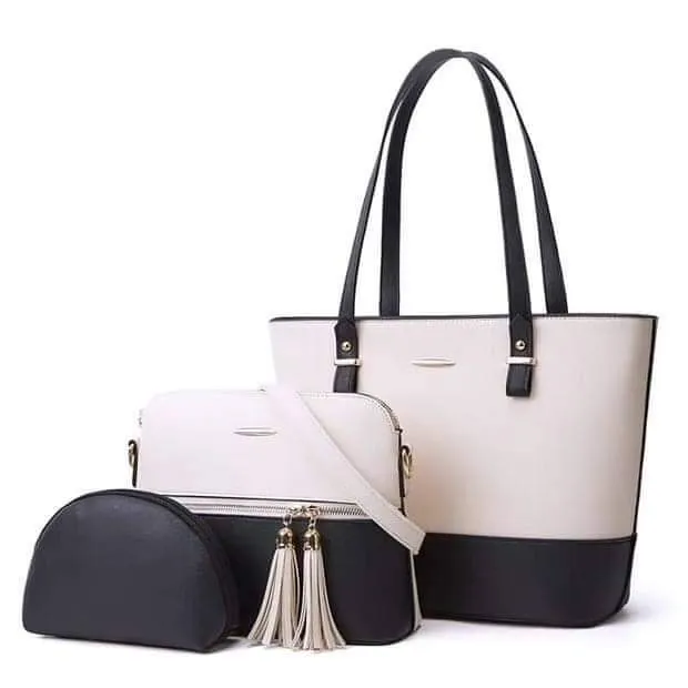 white and black colour combo