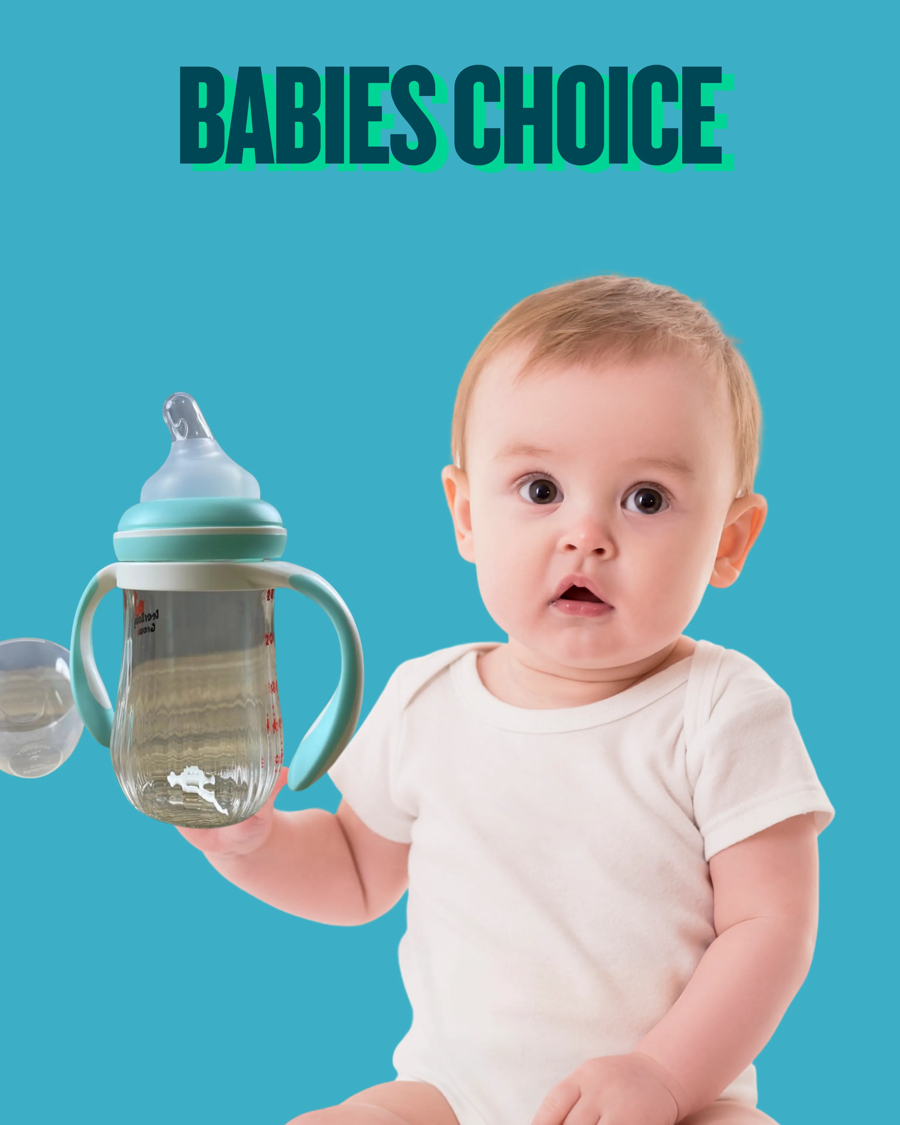 Best Baby Feeder Bottle 240ml – Premium Glass