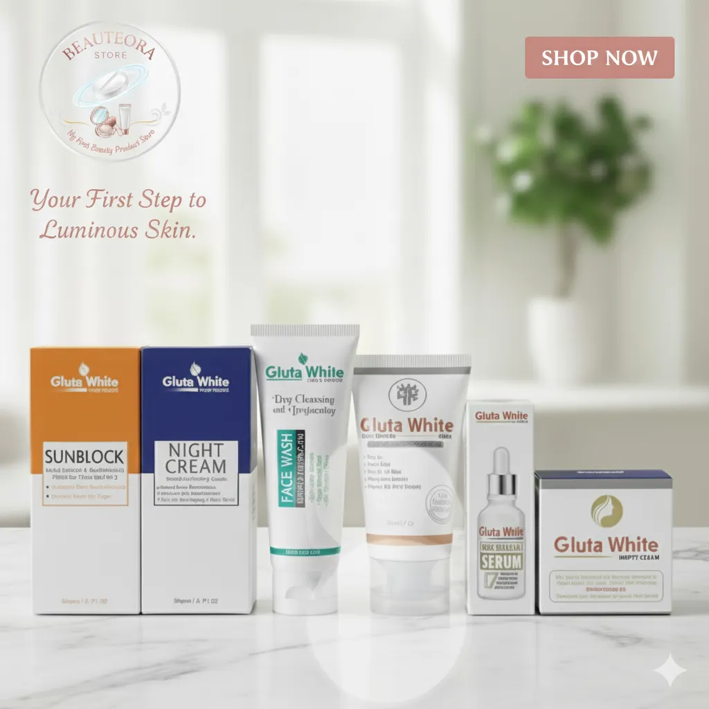Gluta White 6 In 1 Skin Care Bundle