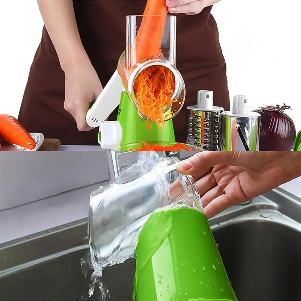 Multiple function vegetable slicer