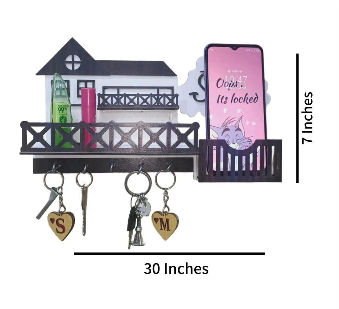 Sweet home window keys and mobile holder