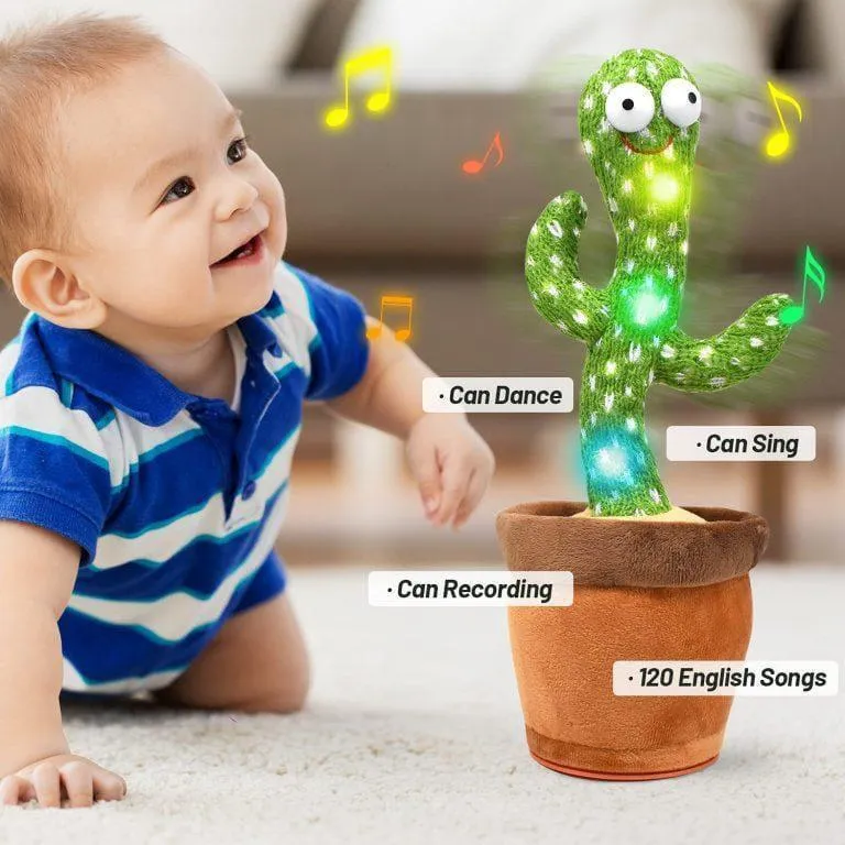 Plush dancing cactus