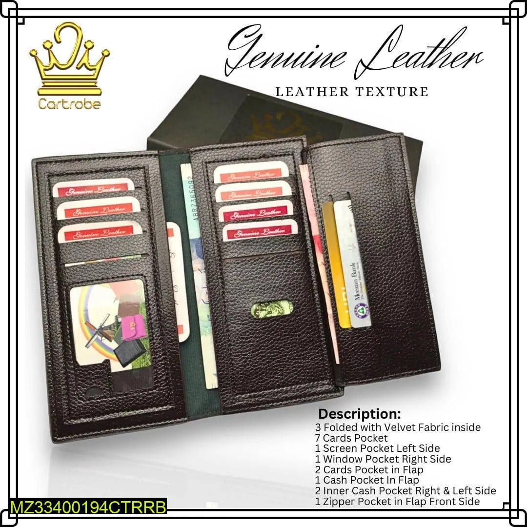 Men's leather wallet