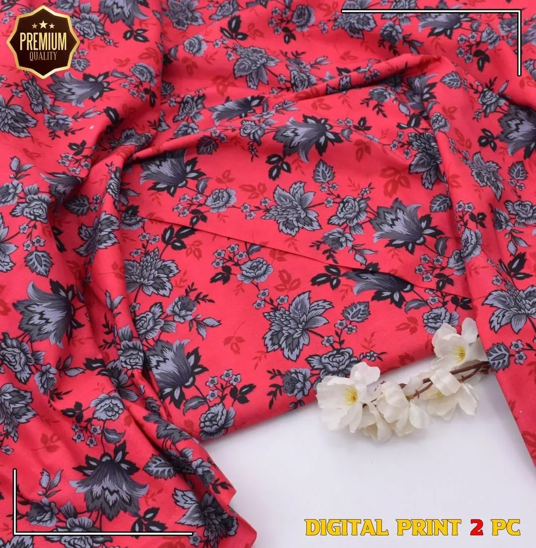 Two piece unstitched women cloth for winter