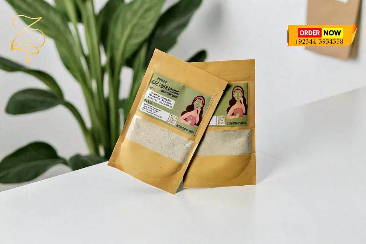 Acne Green Botanical Face Mask