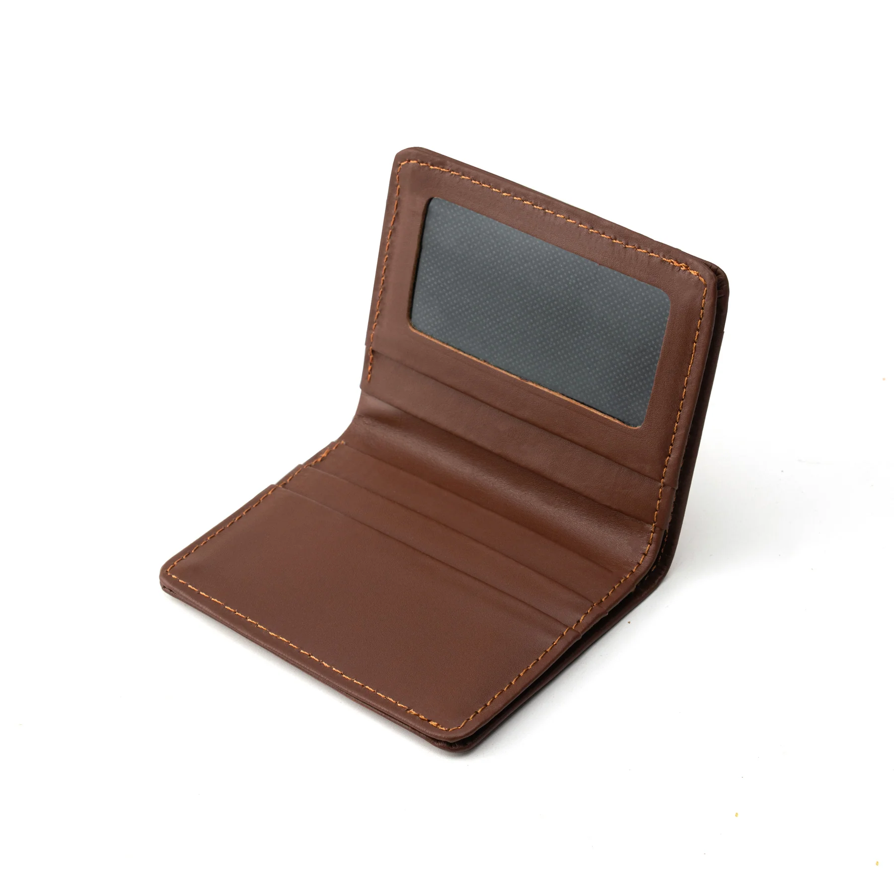 THE VERTICAL BIFOLD LEATHER WALLET