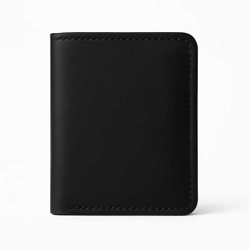 THE VERTICAL BIFOLD LEATHER WALLET