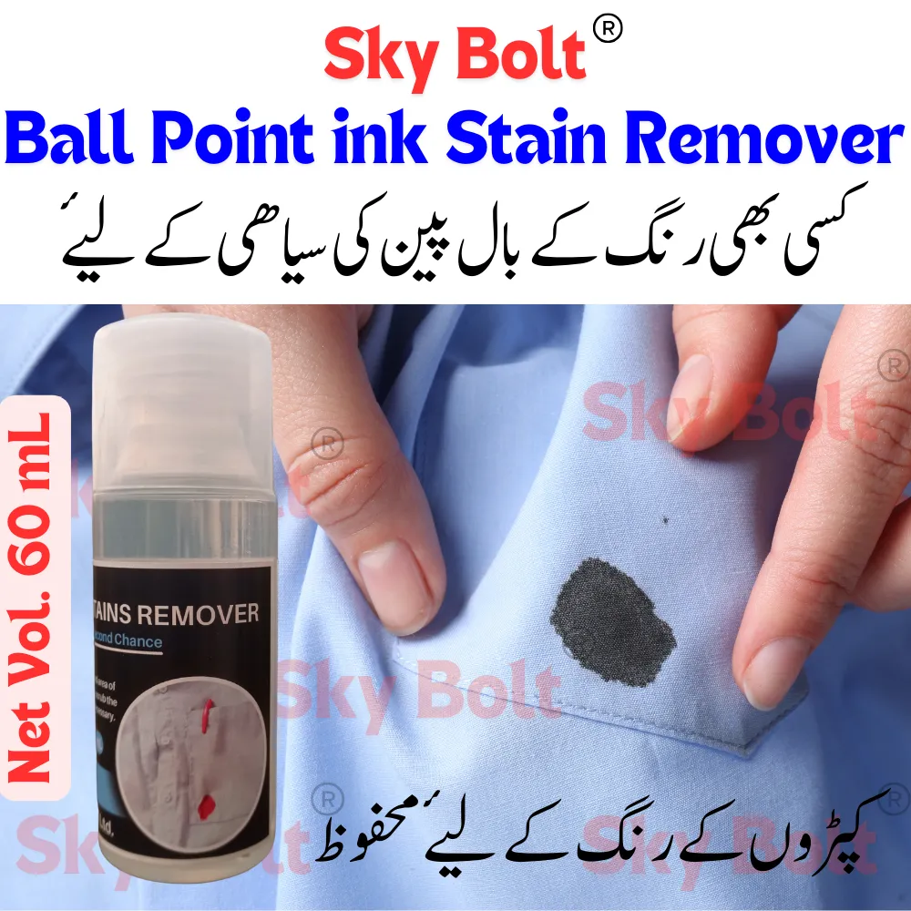 Ball Pen ink Stain Remover