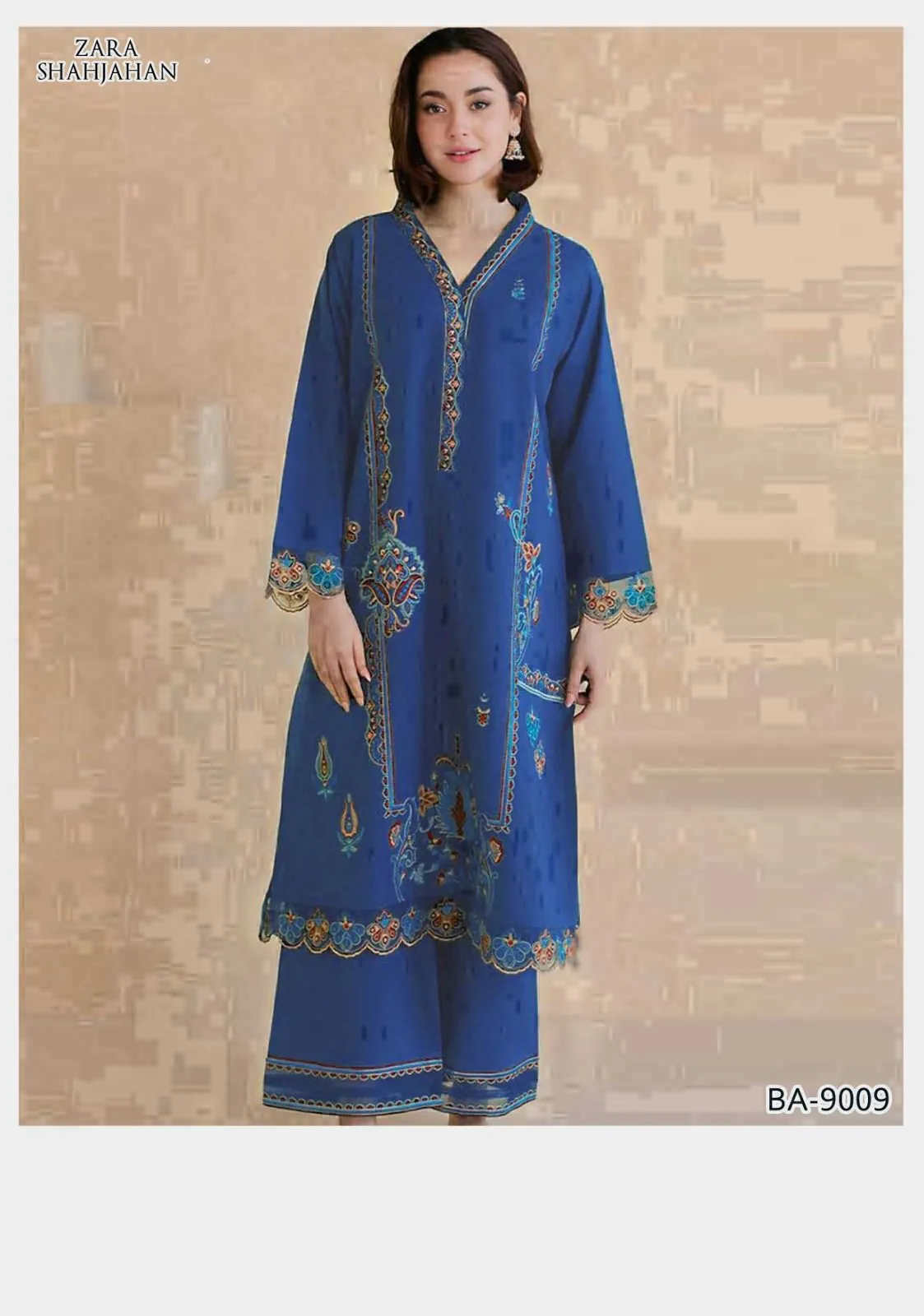 WINTER COLLECTION *BRAND:MIX FABRIC DHANAK  DHANAK EMB 2PC
