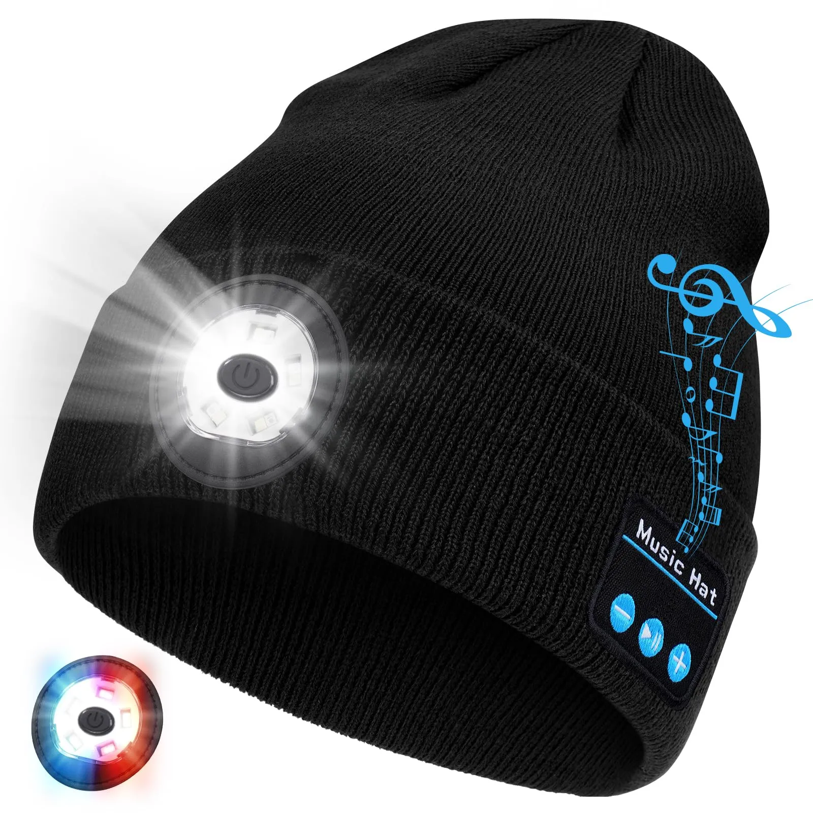 Bluetooth Beanie with Light, 2025