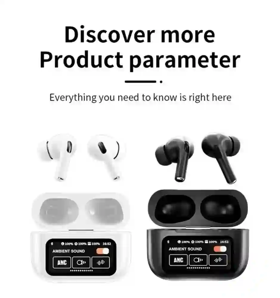 A9 Pro Touch Screen Wireless Air pods