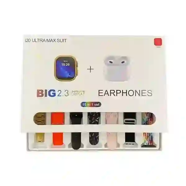 Smart Watch I 20 + Earphones