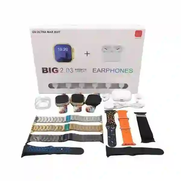 Smart Watch I 20 + Earphones