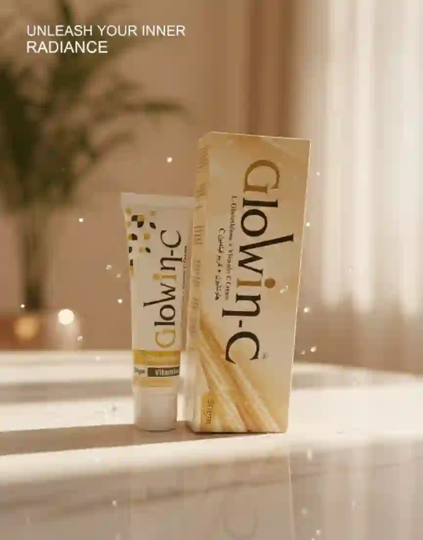 Glow In Sea Brightening Cream with Glutathione & Vitamin C. Skin Whitening & Glow Booster