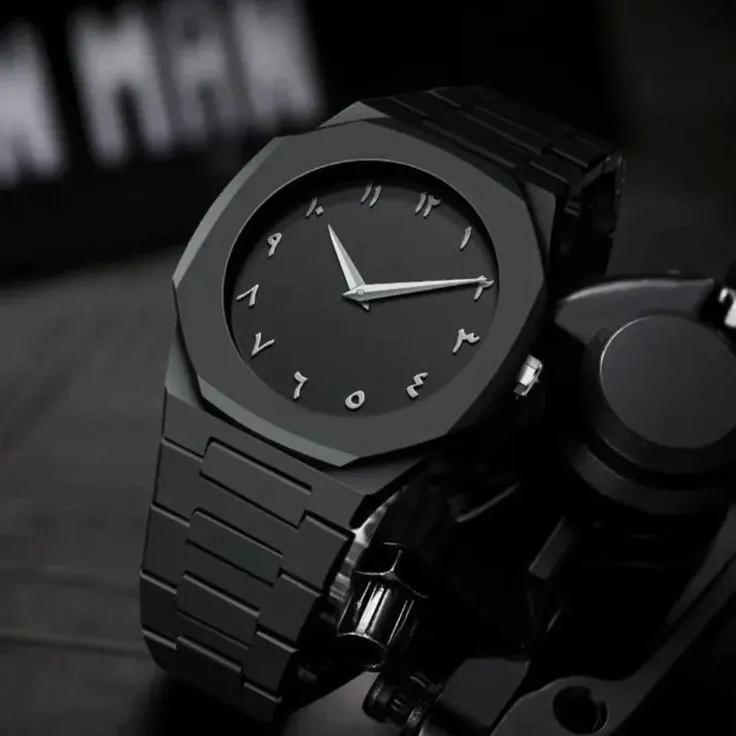 Black Arabic Aura watch