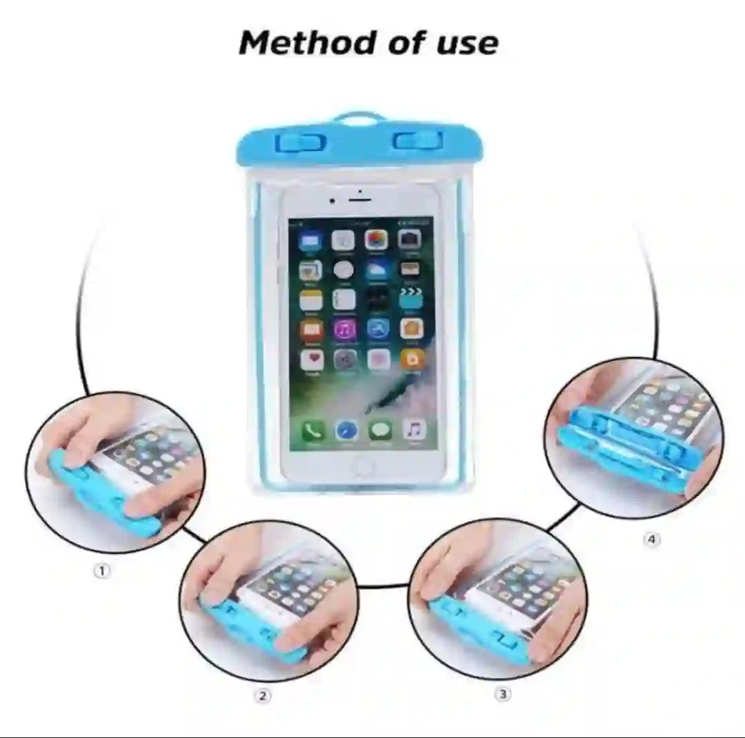 Mobile Phone Pouch White