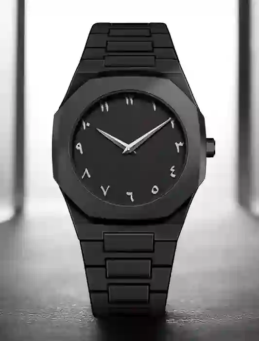 Black Arabic Aura watch