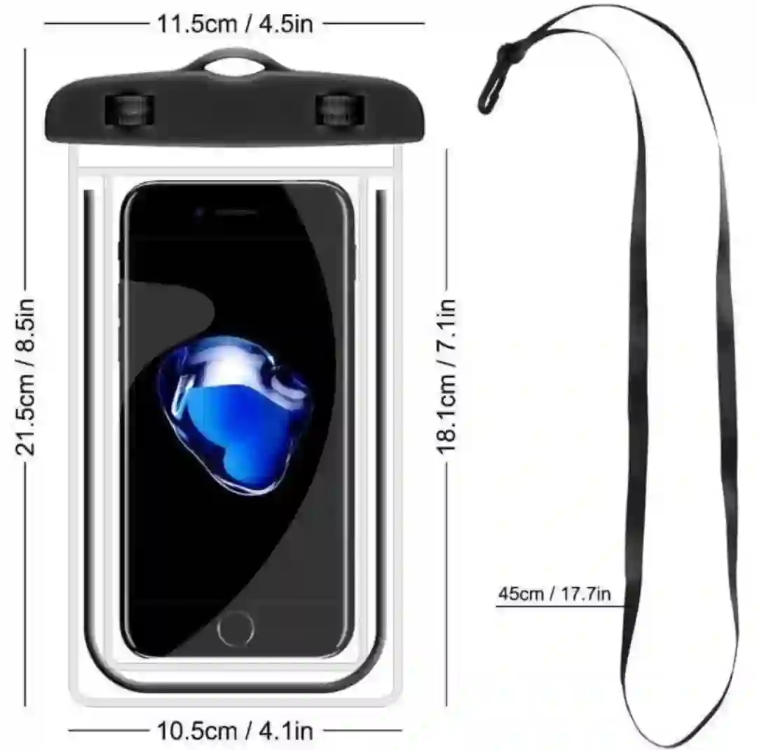 Mobile Phone Pouch White