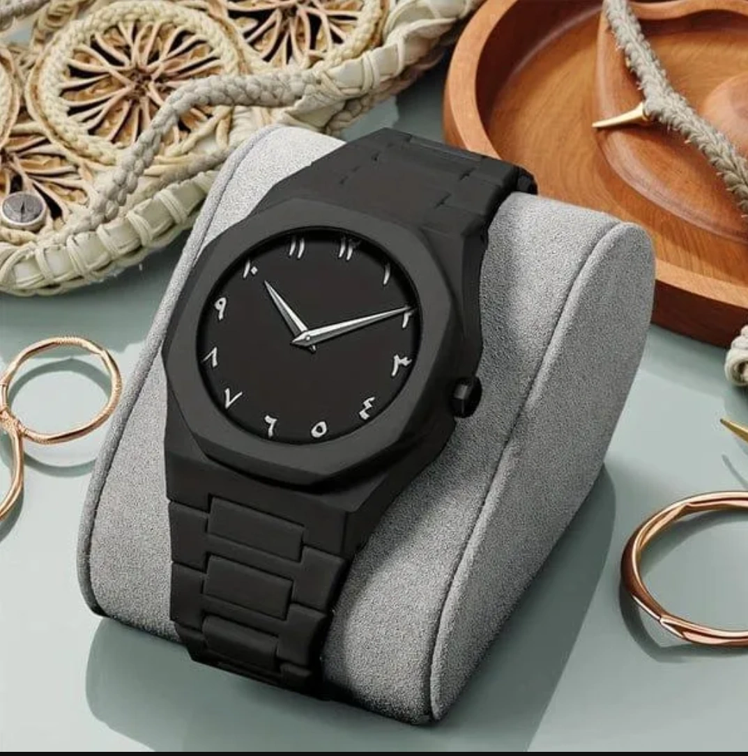 Black Arabic Aura watch