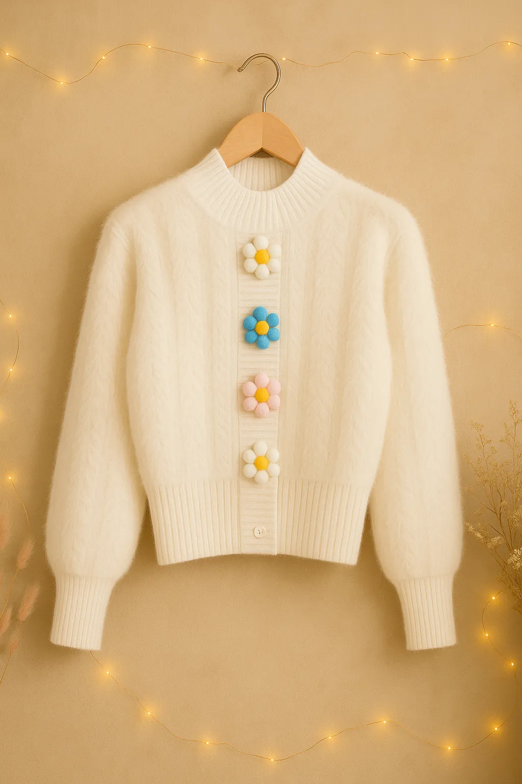 Crop length Cardigan