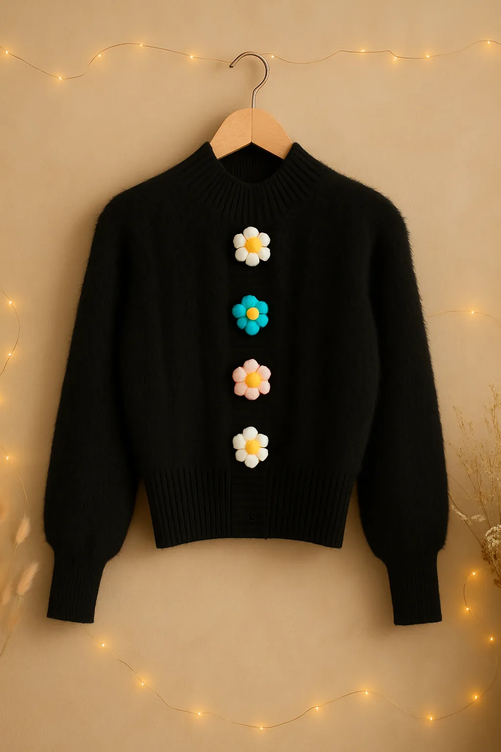 Crop length Cardigan