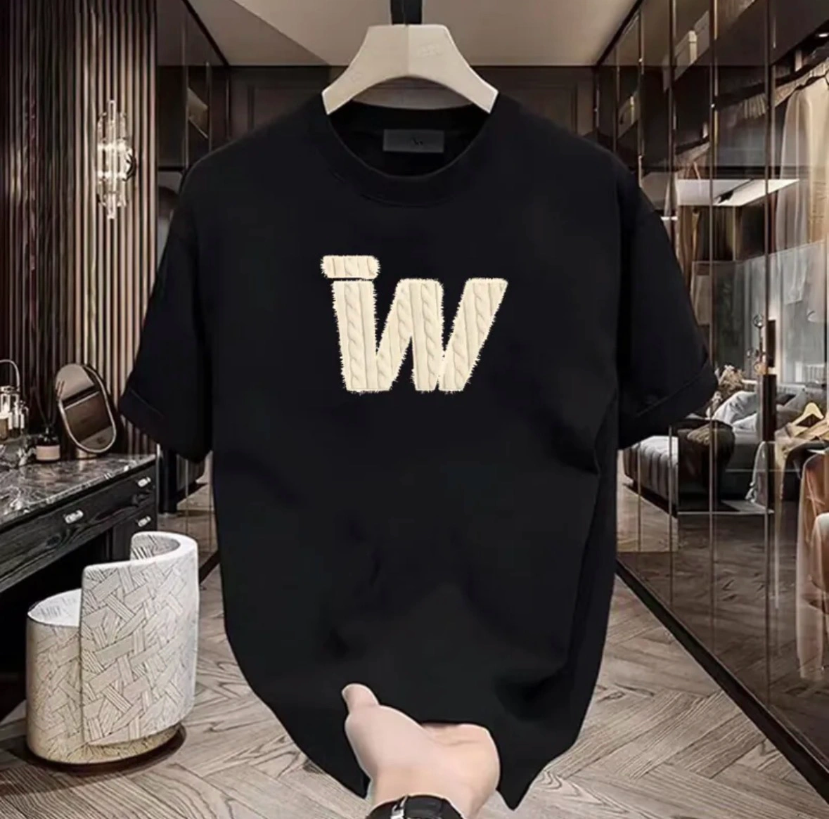 W-Cotton Half Sleeves T-Shirt