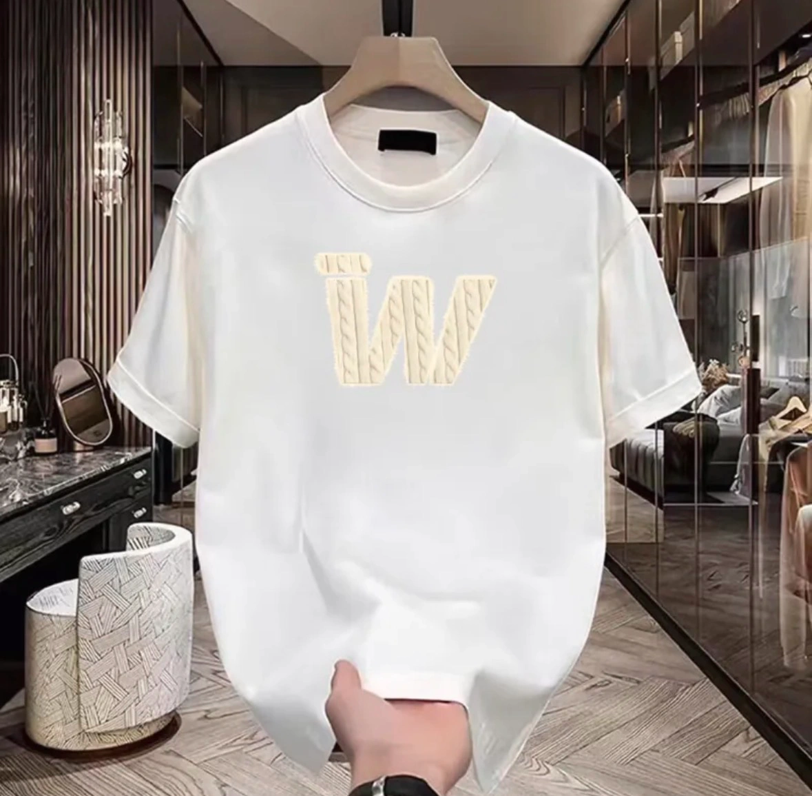 W-Cotton Half Sleeves T-Shirt