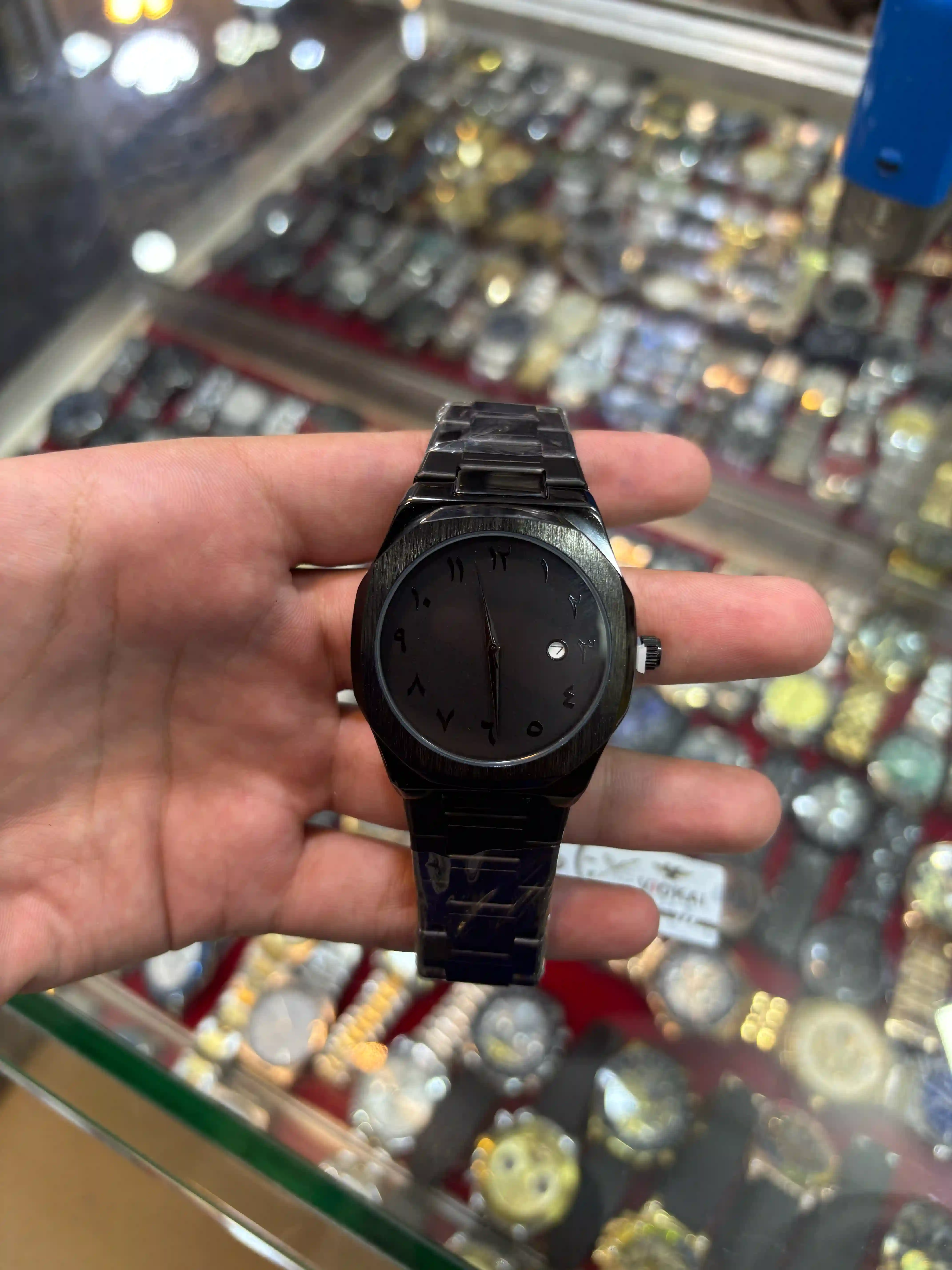 BLACK AURA STAINLESS STEEL