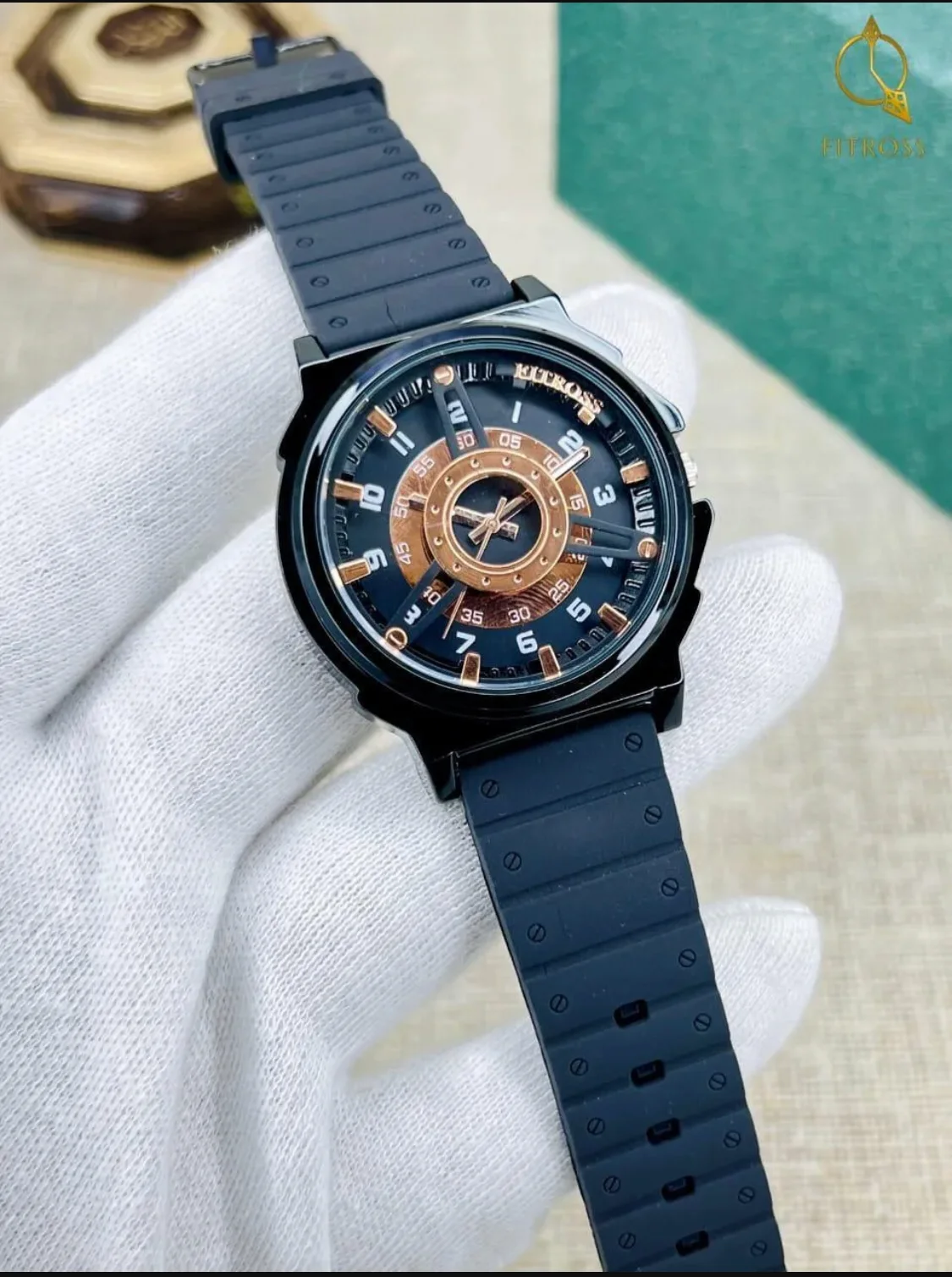 Men’s Watch - Modern Stylish Strap Watch | Black