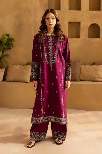 Mahay Embroidered Suit 3Piece