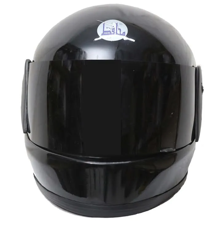 Muhafiz Black glossy Helmet ES-13
