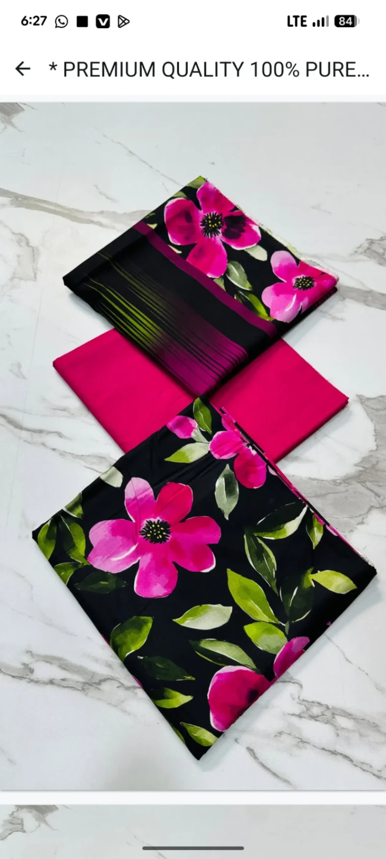 Premium quality linen 3pc