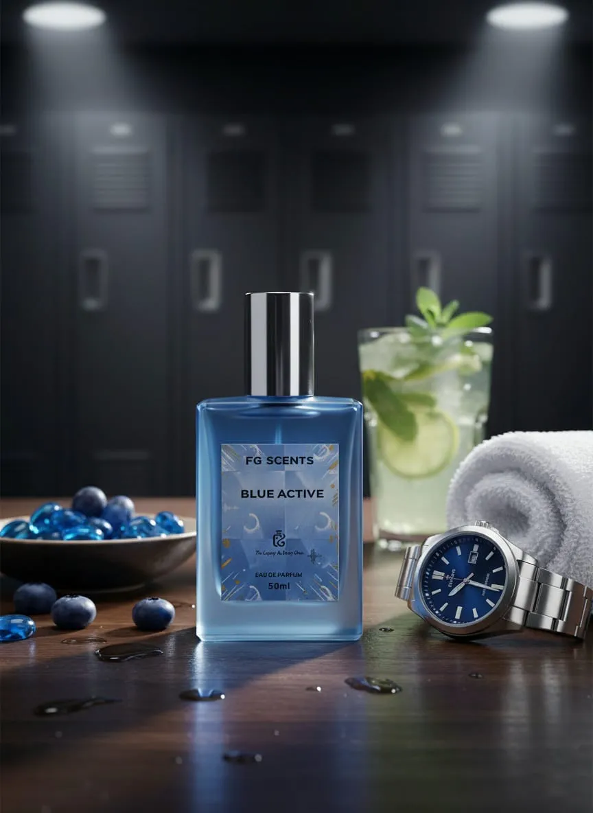 Blue Active inspired by Janan Sports