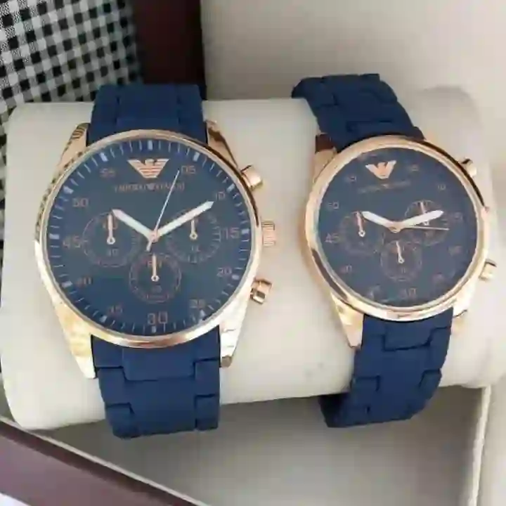 Couple Fiber Chronograph Blue